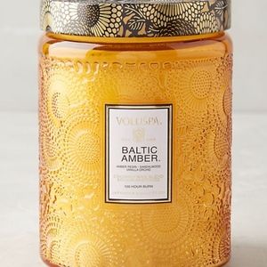 Anthropologie VOLUSPA Baltic Amber candle